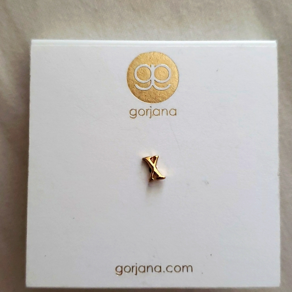 Gorjana Initial Stud Earring - "X" - image 1